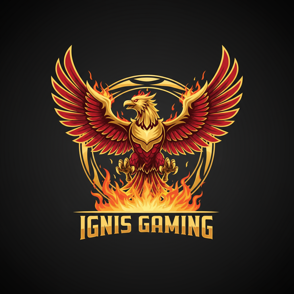 9fgame plataforma Logo - Fênix Dourada